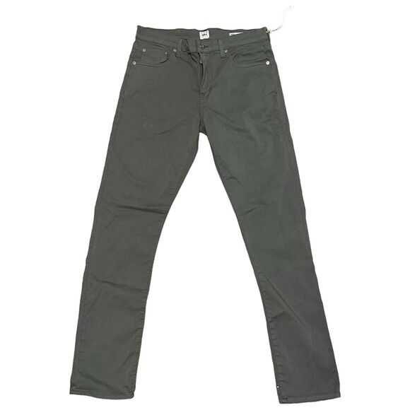 EDWIN Jeans Men's Size 31 Sage Green Maddox Endurance Slim Fit Stretch Mid Rise - Picture 1 of 6